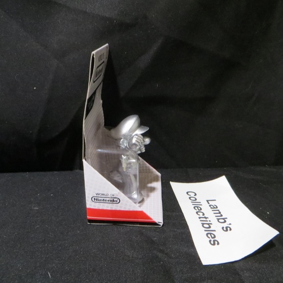 Metal Mario World of Nintendo white box 2.5" figure Jakks Pacific action figure - Picture 5 of 16